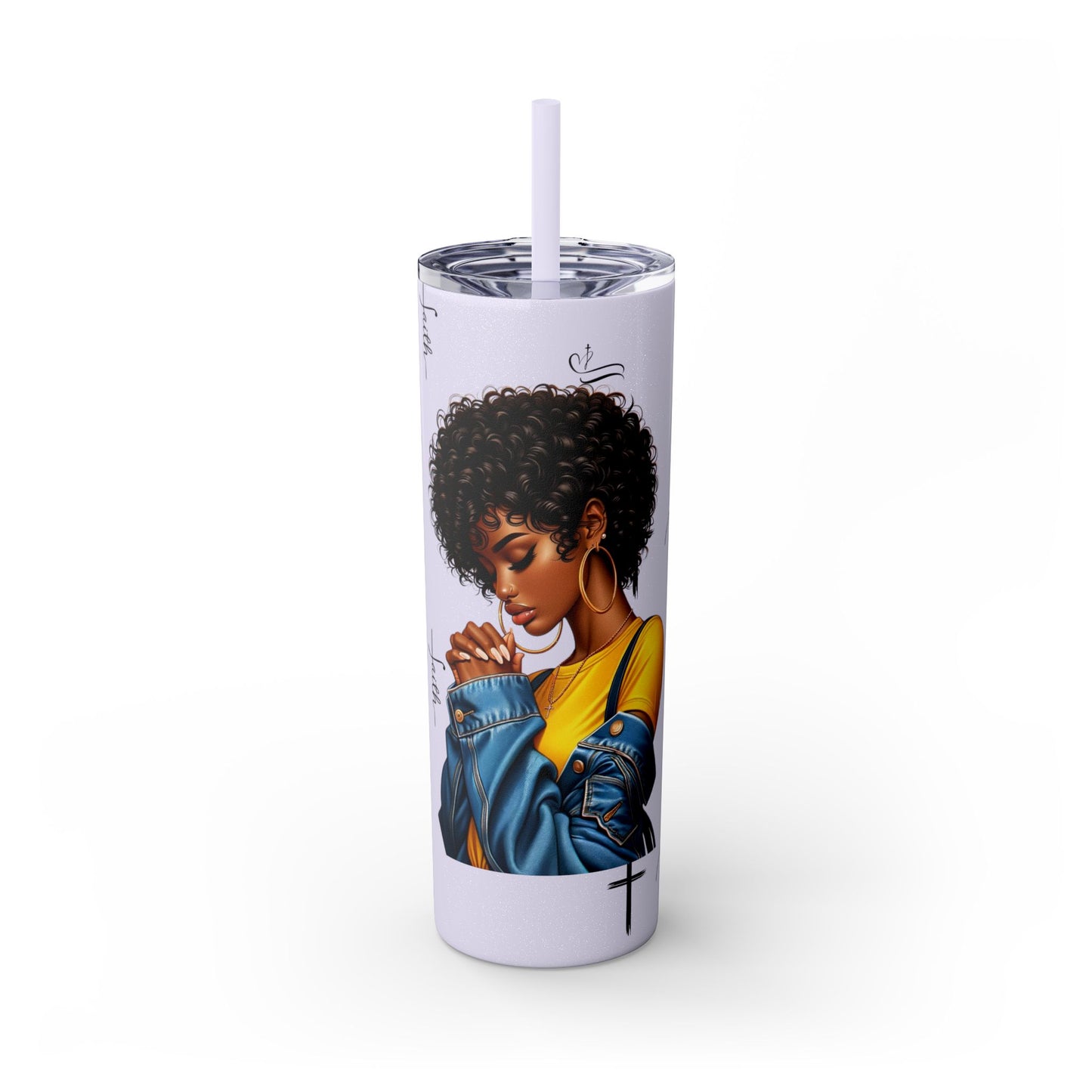 Devotional Cross Tumbler, 20oz