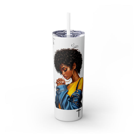 Devotional Cross Tumbler, 20oz