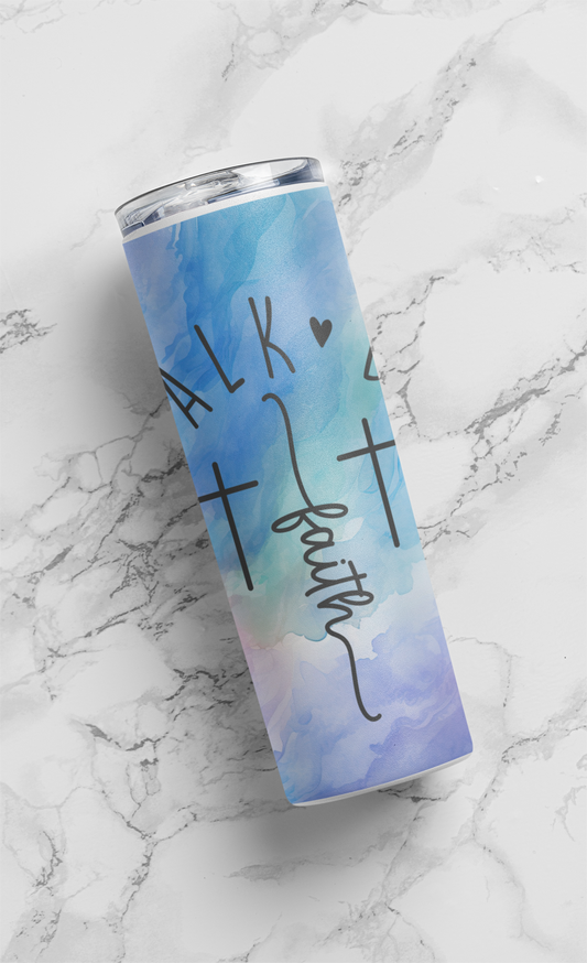 Walk By Faith Tumbler, 20oz